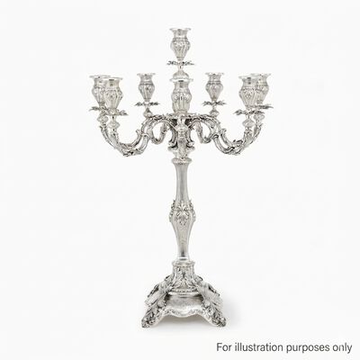 GONA CANDELABRA 5 ARMS BRASS 