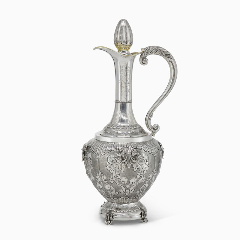 Gona Wine Bottle Medium Sterling Silver