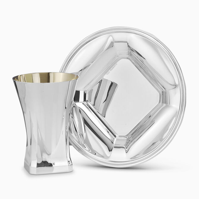 Lior Chosson Kiddush Set Sterling Silver 